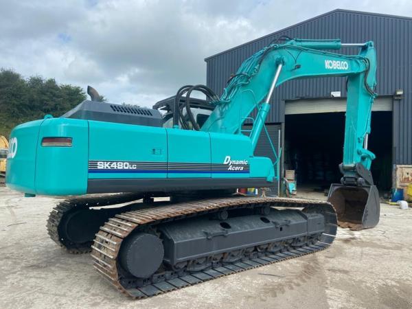 MÁY ĐÀO BÁNH XÍCH KOBELCO SK480LC